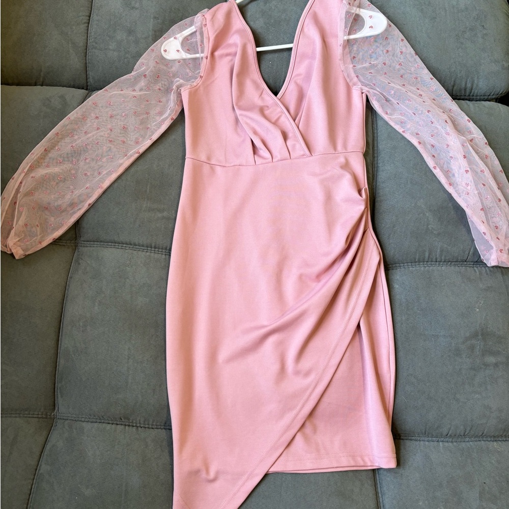 SHEIN dress xs pink